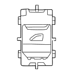61315A2BCB5 - Body: Window Switch for BMW Image