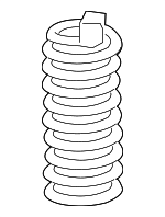 LC3Z5310N - : Coil Spring for Ford: F-250 Super Duty, F-350 Super Duty, F-450 Super Duty, F-550 Super Duty Image
