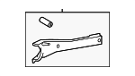 RARM3 - Suspension: Motorcraftâ„¢ Radius Arm for Ford Image