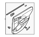 833053V631YDA - : 2013-2014 Hyundai Azera - Door Trim Panel for Hyundai: Azera Image