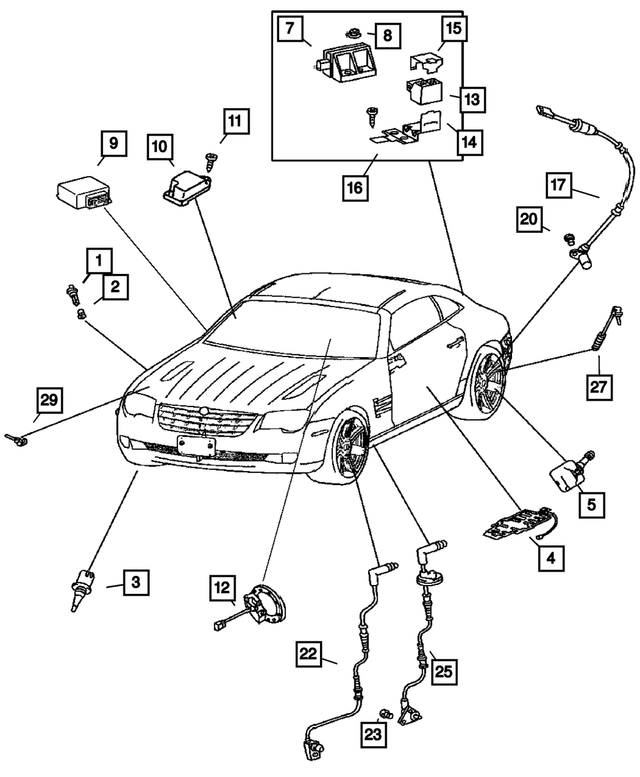 5097659AA - Electrical: Washer Reservoir Grommet for Mopar Image image