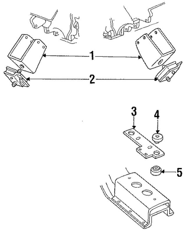 4428080 - Engine: Mount for Mopar Image