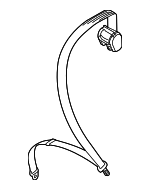 9J1857805MA23 - Body: Lap &amp; Shoulder Belt for Audi: e-tron GT, RS e-tron GT Image