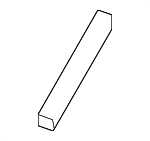 90667TG7A01 - Body: Side Molding Clip for Acura Image