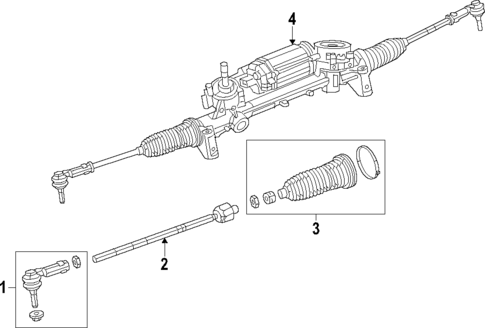 Steering Gear & Linkage for 2015 Jeep Cherokee #1