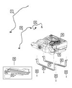4721754AB - Fuel and Accelerator Pedal: Jumper Wiring for Mopar Image