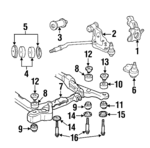 3544710 - Suspension: Lower Control Arm for GM Image