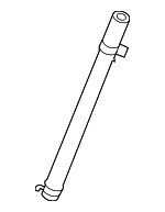254253D110 - Cooling System: Oil Return Tube for Hyundai: Santa Fe, Tucson Image