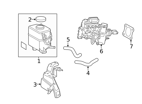 Master Cylinder - Components On Dash Panel for 2017 Lexus NX300h #0