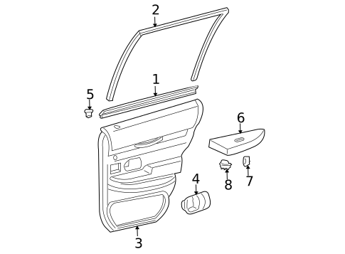 Switches, Solenoids & Actuators for 2004 Mercury Marauder #2