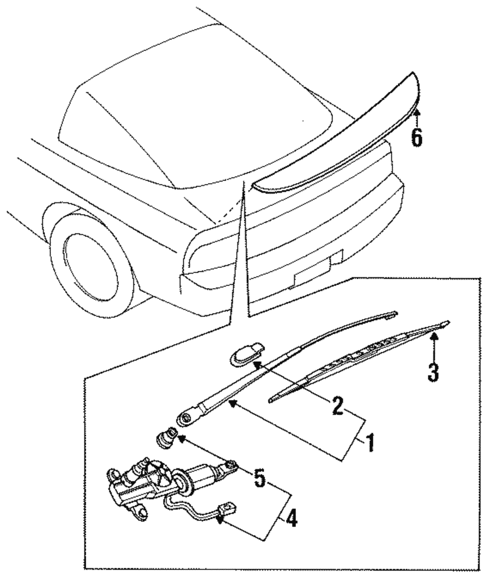 Spoiler - Nissan (K6030-40F25)