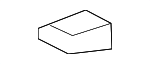122100331 - Body: Floor Pan Heat Shield Nut for Nissan Image