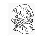 177000S010 - Engine: Air Cleaner Assembly for Toyota: Sequoia Image