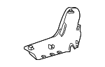 Cocoa Rear Driver Side Seat Hinge Finish Cover