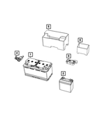 BLH7F001AA - Electrical: Storage Battery for Mopar Image