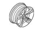 36112282990 - Suspension: Wheel, Alloy for BMW: 525i, 525xi, 530i, 530xi, 550i, 645Ci, 650i, M5, M6 Image