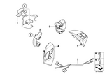 61316968573 - Vehicle Electrical System: Mfl Switch, Left for BMW Image