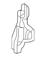 1669331030 - Cooling System: Plate for Lexus: LC500, LC500h, LS500, LS500h Image