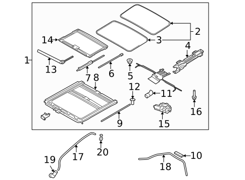 Sunroof for 2012 Kia Forte Koup #0