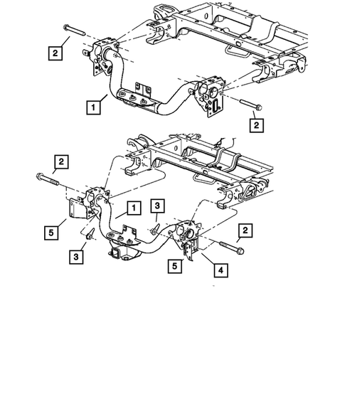 Trailer Tow and Tow Hooks for 2009 Dodge Ram 3500 #1