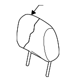 GEG18814030 - Body: Headrest for Mazda: 6 Image