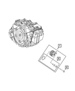 68104275AA - AS60T; 6 Speed HD; Automatic Transaxle: Bolt for Mopar Image