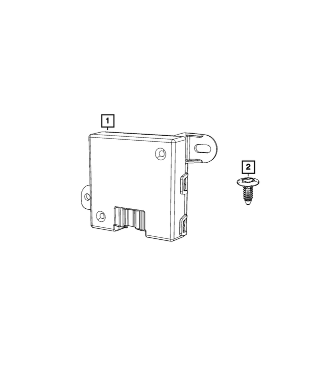 68341437AF - Electrical: Auxiliary Lighting Module for Mopar Image