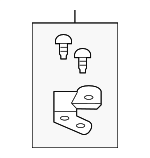 8119347070 - : Repair Bracket for Toyota: Prius, Prius Plug-In Image