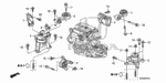 90160SVBA00 - Body/Air Conditioning: BOLT, FLANGE (14X47) for Honda Image