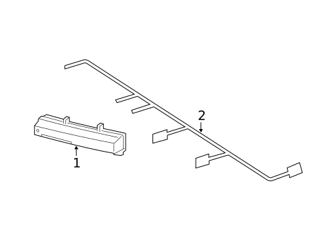 Daytime Running Lamp Components for 2016 Mercedes-Benz GL63 AMG #0