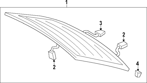 Glass - Lift Gate for 2025 Audi SQ8 e-tron Sportback #0