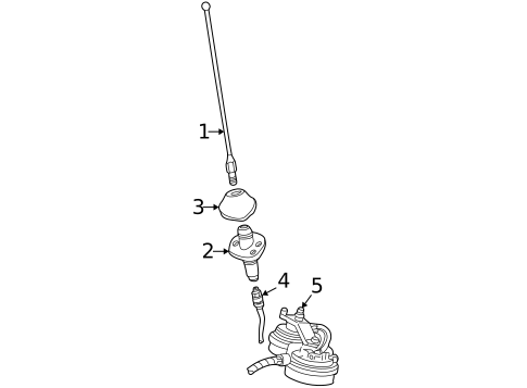 Antenna & Radio for 2002 Ford Explorer Sport #0