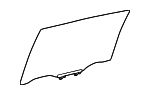 6810346090 - : Movable Glass for Lexus: RZ300e, RZ450e Image