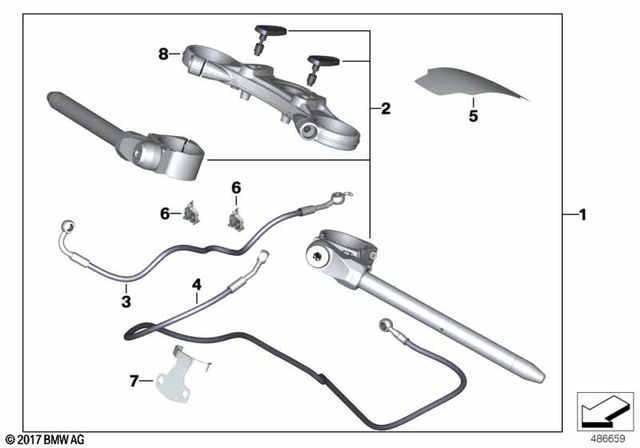 46638560237 - Ergonomics &amp; Comfort: Tank Pad for BMW-Motorrad Image