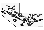 4111035E90 - Suspension: Differential Carrier for Toyota Image