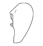 718610R060C0 - Body: Inner Side Panel for Toyota: Grand Highlander, Highlander, RAV4, RAV4 Prime, Sienna, Venza Image