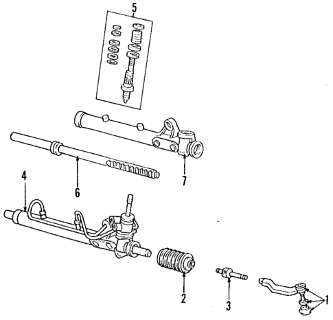 P/S Pump & Hoses for 2001 Acura Integra #0