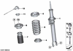 31337850123 - : Front Coil Spring for BMW Image