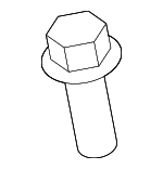 985054 - Electrical: Buckle Bolt for Volvo: C70, S40, S60, S60 Cross Country, S80, V50, V70, XC60, XC70 Image