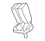 8632322 - Electrical: Buckle for Volvo: V70, XC70 Image