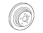 2034230112 - Brakes: Disc Brake Rotor for Mercedes-Benz Image