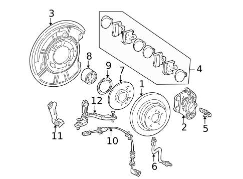 Front Brakes for 2002 Mercedes-Benz C 230 #2