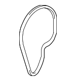 55561100 - Body: Vacuum Pump Gasket for Saab: 9-3X, 9-5 Image