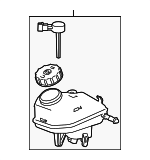 13286450 - Body: Reservoir for Saab: 9-5 Image