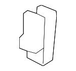 90672TG7A01 - Body: Support Rod Clip for Honda: Odyssey, Passport, Pilot, Ridgeline Image