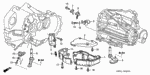 21360PR8000 - Transmission - Manual: COVER (LOWER) for Acura Image