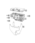 68235358AA - Electrical: Totally Integrated Power Module Cover for Mopar Image