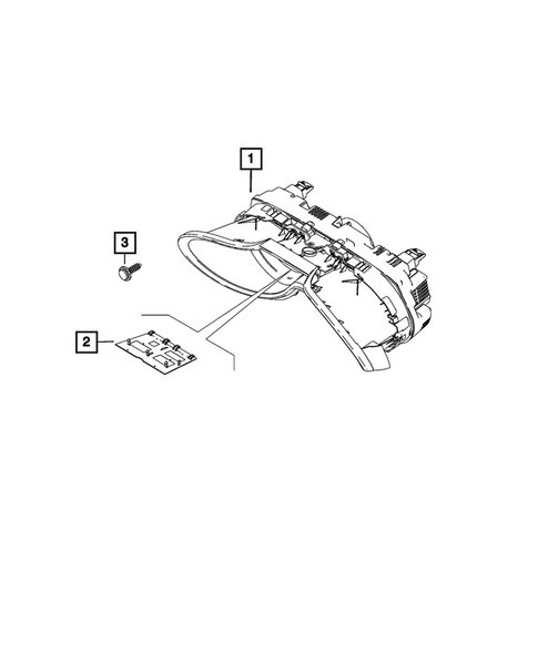 Instrument Panel Cluster for 2024 Dodge Hornet #0