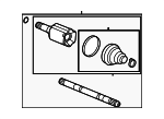 13296358 - Suspension: Inner Joint Assembly for Saab: 9-5 Image