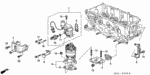 92900080221B - Engine: BOLT, STUD (8X22) for Honda Image